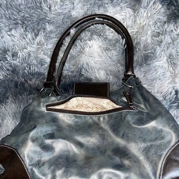 Western Style Purse & Matching Wallet - Picture 2 of 4